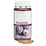 Cápsulas de Alcachofa con colina para digestión y metabolismo de grasas - 150 cápsulas, Sanct Bernhard - Cebanatural