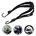 Jinlaili Cinghie per Casco Corda Elastica, Corda Elastica con Ganci, Cinghia Elastica Moto, Bicicletta Cinghia Elastica, Cinghie Moto Bagaglio, Elastici Moto Portapacchi, Corda Elastica per Casco
