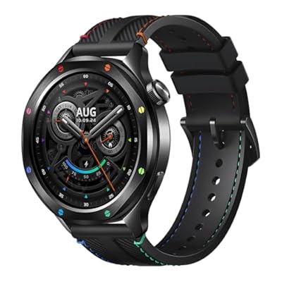 XIAOMI Watch S4  Versión Bluetooth  Modo Deportivo Profesional avanzado  Bisel de Cambio rápido 2.0  Pantalla AMOLED 1.43 Pulgadas Circular  Monitor Frecuencia Cardíaca y Sueño  Rainbow