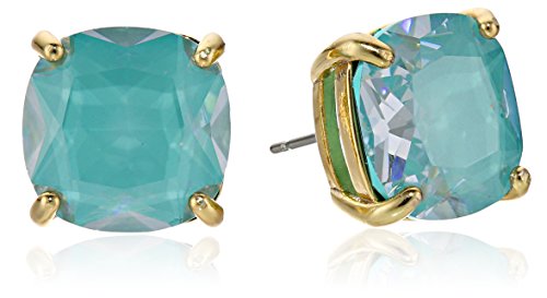 kate spade new york Enamel Small Square Mint Stud Earrings