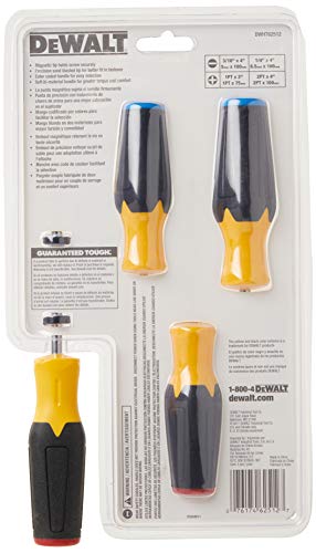 DEWALT Screwdriver Set, 4 Piece (DWHT62512)