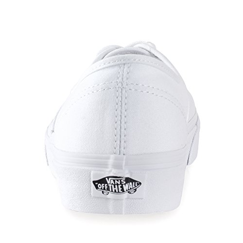 Vans Vans Unisex Authentic Skate Shoe (11.5 D(M) US, True White)