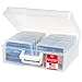 IRIS USA, Inc. KP-XLPHO 4" x 6" Photo and Craft Keeper, Extra Large, Clear