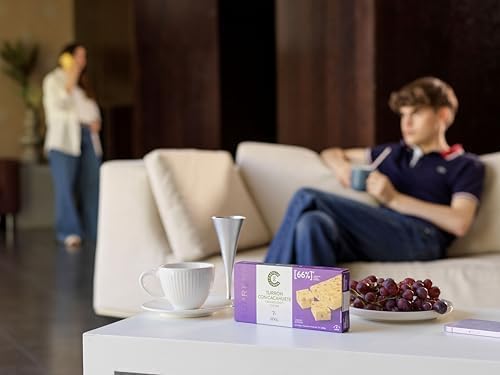 Castillo de Jijona - Weicher Erdnuss-Nougat 200g - Erdnuss-Turrón - Sanfte Süße - Glutenfrei - Höchste Qualität - Handwerksrezept - Hergestellt in Spanien (Jijona)