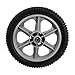 Maxpower 335112 Plastic Spoked Wheel, 12 Inch (Actual diameter is 11.75 inch)