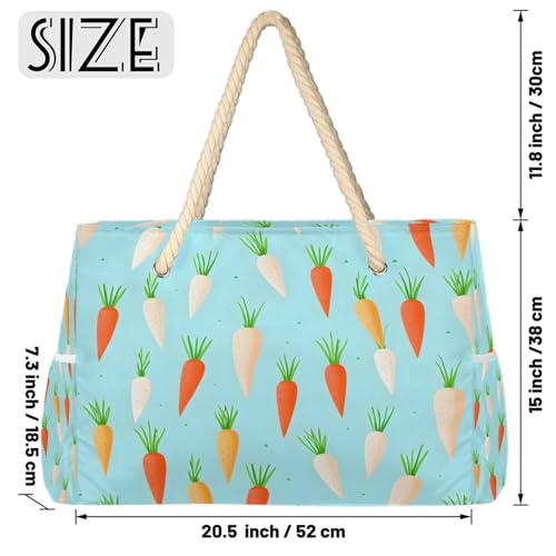 Large Beach Bags for Women and Men, Waterproof Tote with Zipper, Reusable Grocery Shopping Shoulder Bag2