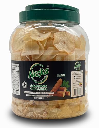 Nezka Cassava Yuca Chips - Crunchy Snacks and Side Dish