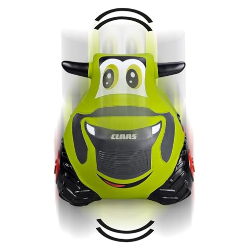 JAMARA 466010 Claas H&uuml;pftraktor HoppyDoo - Spielzeug f&uuml;r Kinder, H&uuml;pfspielzeug Baby Indoor/Outdoor, Geschenk f&uuml;r Kids, Gartenspielzeug, Bouncy, Pflegeleicht, BPA frei, mit Pumpe