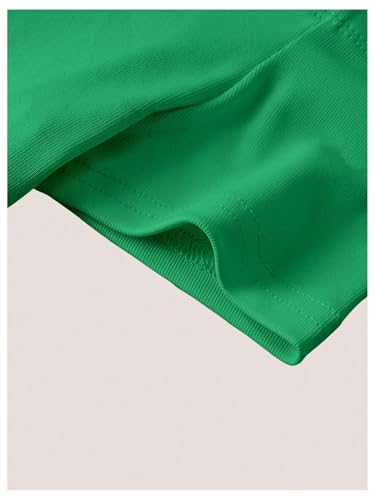 SweatyRocks Women's Jamaica One Shoulder Crop Top Short Sleeve T Shirt Letter Graphic Tee4