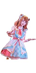 Amazon.co.jp: [milky time] ホロライブ 轟はじめ コスプレ