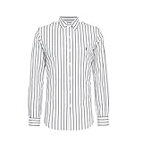 camicia ralph lauren milano  Polo Ralph Lauren Camicia Oxford Slim-Fit a Righe (M, Ash/White)