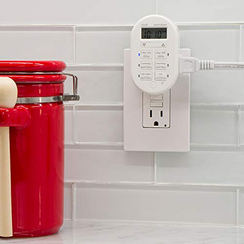 GE MyTouchsmart Indoor Plug-In Digital Timer, 26892