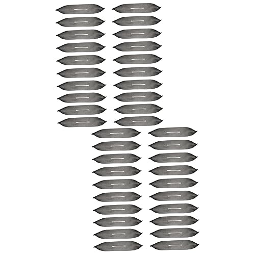 HOOTNEE 100 Pcs Hanger Sponge Cover Hanger Grips Coat Hanger Suit Hangers Nonslip Hangers Hanging Rack Cover Velvet Grippers Sponge Clothing Hanger Protector Shop Use Hanger Cover Black