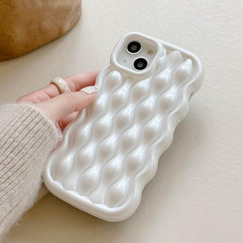 Coque iPhone 12 Pro 3D Dream Curvy Shell plaqué argent haut de gamme