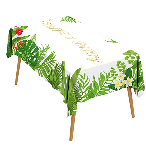 Nappe en toile cirée à motif feuilles Cover