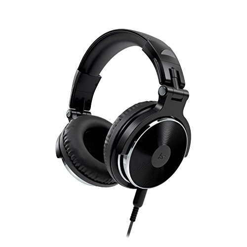 KitSound KSNDJBK - Auriculares de diadema abiertos, Negro