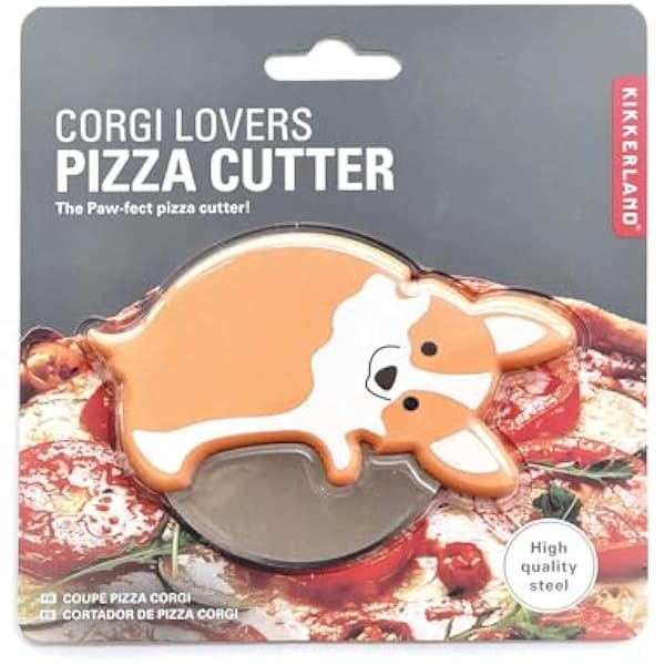 Corgi Lovers Pizza Cutter: Der paw-fekte Pizzaschneider