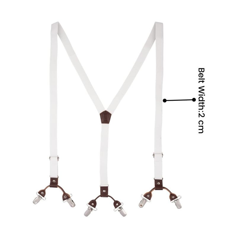 Image of The Tie Hub Ringside Y-Back Slim Fit Suspender for Men