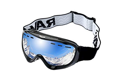 Gafas de esquí y snowboard Ravs Strong plateadas accesorio para nieve 4260199953587