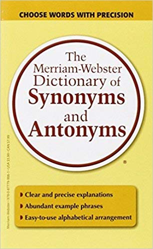 [0877799067] [9780877799061] The Merriam-Webster Dictionary of Synonyms and Antonyms 1st Edition-Mass Market paperback