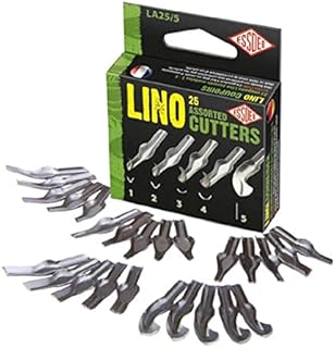 Essdee, Lino Cutters, Sizes 1-5, Box of 25 (LA25/5)