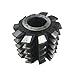 zouzmin Gear Hobbing Cutter High Speed Steel Milling Cutter 20° Pressure Angle Cutting Tool Industrial Supplies 22mm-31mm Bore (M4* a20°)