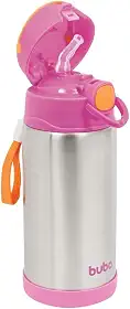 Buba Garrafa Térmica Parede Dupla Rosa 400 Ml