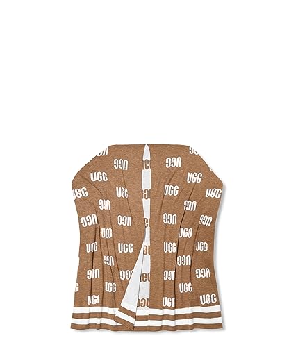 UGG Women's Logo Knit Ruana Wrap2