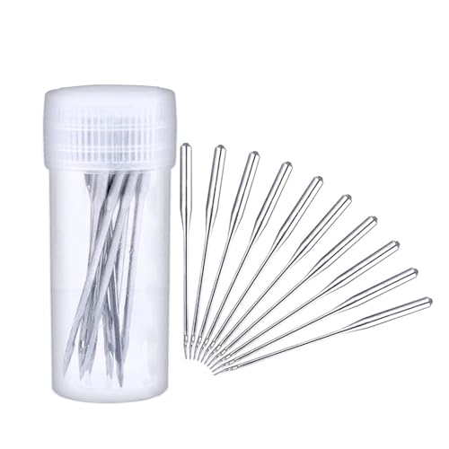 Aiguilles pour machine à coudre XMSM taille 11 en lot de 10 pièces de rechange