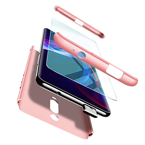 ivencase Funda Xiaomi Mi 9T / 9T Pro+ Cristal Templado, para Xiaomi Mi 9T / 9T Pro Funda 3 in 1 Rígida PC Protective Anti-rasguños Case Cover Caso