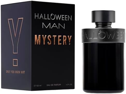 Halloween Man Mystery Eau de Parfum for Men, Woody Aromatic Perfume