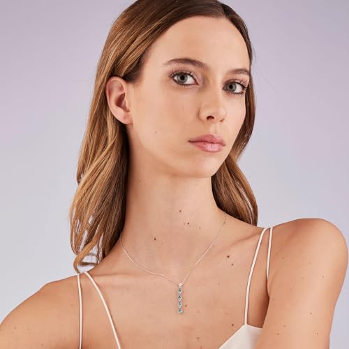 Collier en Argent Brosway Aqua Green d'exception Fancy