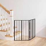 Dimensioni e quantità: 2 pezzi con dimensioni totali di 120,5 x 1,5 x 80 cm e 4,4 kg offrono un uso flessibile come cuccia per cani, recinzione per cani o griglia divisoria per casa, casa e giardino.