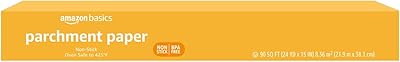 Sponsored Ad - Amazon Basics Parchment Paper, 90 Sq Ft