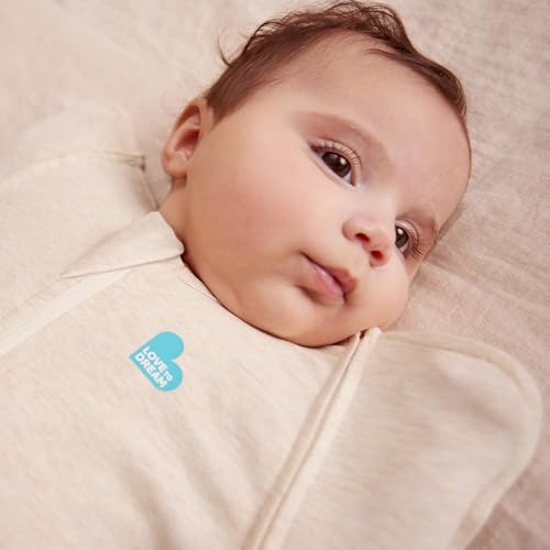Image of Early Roller Transition Swaddle Bag 1.0 TOG Cotton Oatmeal by Love To Dream