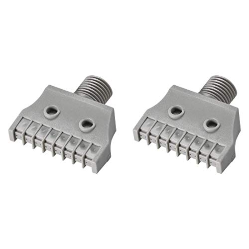 XYWHPGV Flat Nozzle G1/4 Male Thread ABS Air Blow Off Mini Flat Jet Nozzle Grey Pack of 2 (67084 71c5e ada75 3118b 934d8 7a5dc