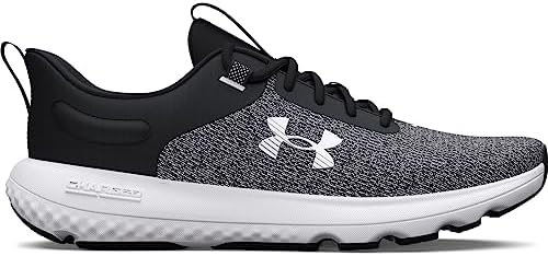 Under Armour Men's Charged Revitalize Cross Trainer, (001) Black/Black/White, 9.5 | Image 6