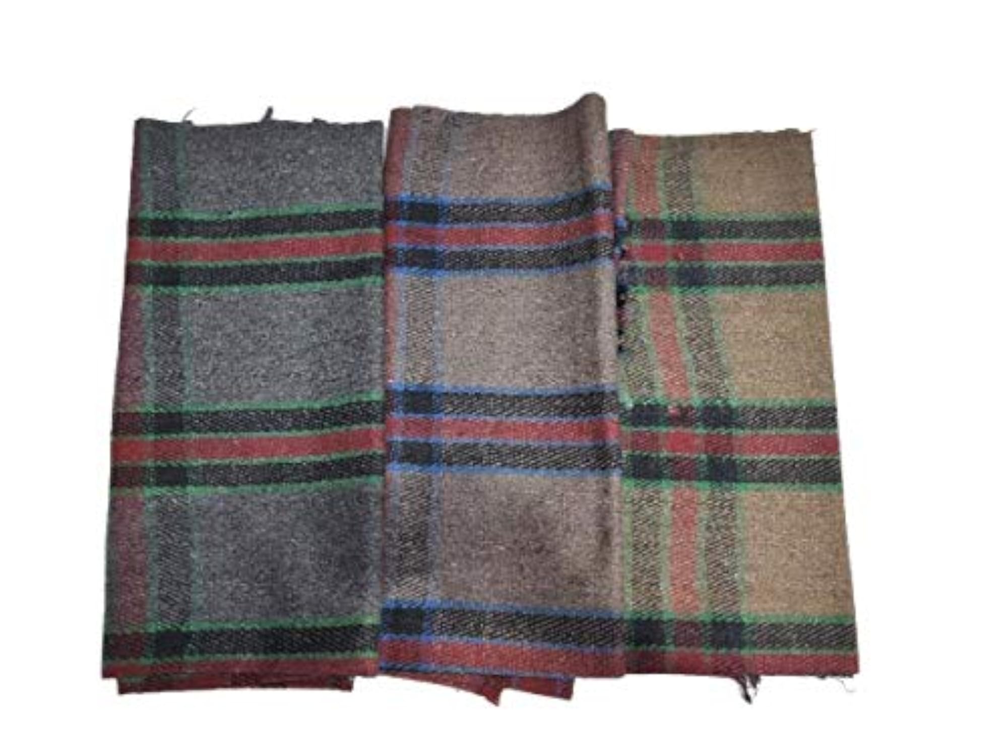 Woolen-Acrylic Blanket, Very Warm and Comfort, Multi-Colored