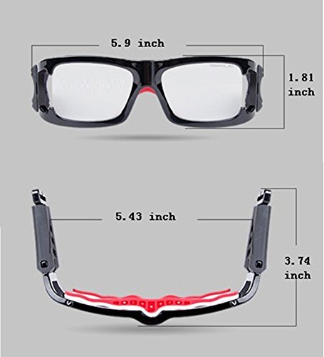 image for Kagogo Basketball Football Avant-garde Fashion Sports Glasses Antifog 