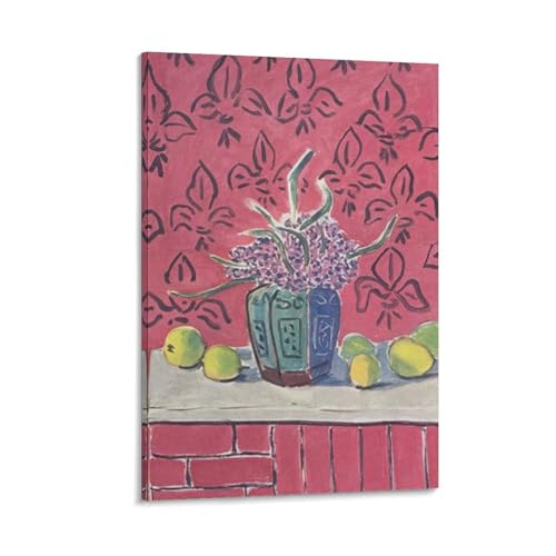 Henri Matisse アンリ・マティスの画 (74) キャンバス アートパネル ポスター 壁アート モダン リビング ベッドルーム 部屋飾り 油彩画16x24inch(40x60cm)