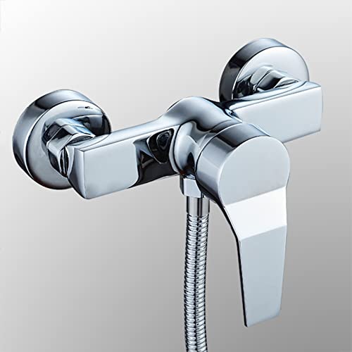 Robinet de salle de bain mural mitigeur de douche à levier simple