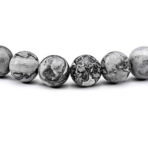 Men Bracelet Natural Natural Semi-Precious Gemstone Bead Chakra Healing Energy Balance Bracelet for Mens Jewelry Gift2