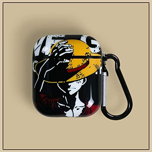 Amazon ワンピース Airpodsケース One Pieceエアポッド カバー Airpods 保護ケース 漫画 可愛い 創意 萌え カラビナ シリコーン 滑り止め 防塵 キズ防止 人気 Airpods第1 2世代に適用 充電可能 耐衝撃 紛失防止 01 Nonbranded 家電 カメラ