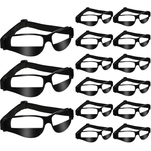 Fiada 15 Pack Dribbling Goggles Basketball Sports Glasses Adjustable...