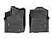 WeatherTech Custom Fit FloorLiners for Toyota Tacoma - 1st Row (448671), Black