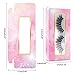MAGEFY 30 Piece Eyelash Packaging Box - Glitter Paper Lash Case (Pink)