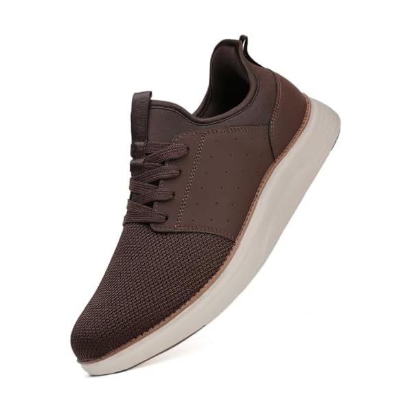 Men Casual Dress Shoes Laceless Comfortable Fashion Sneakers Lightweight Breathable Walking Shoes Gym Tennis Athletic