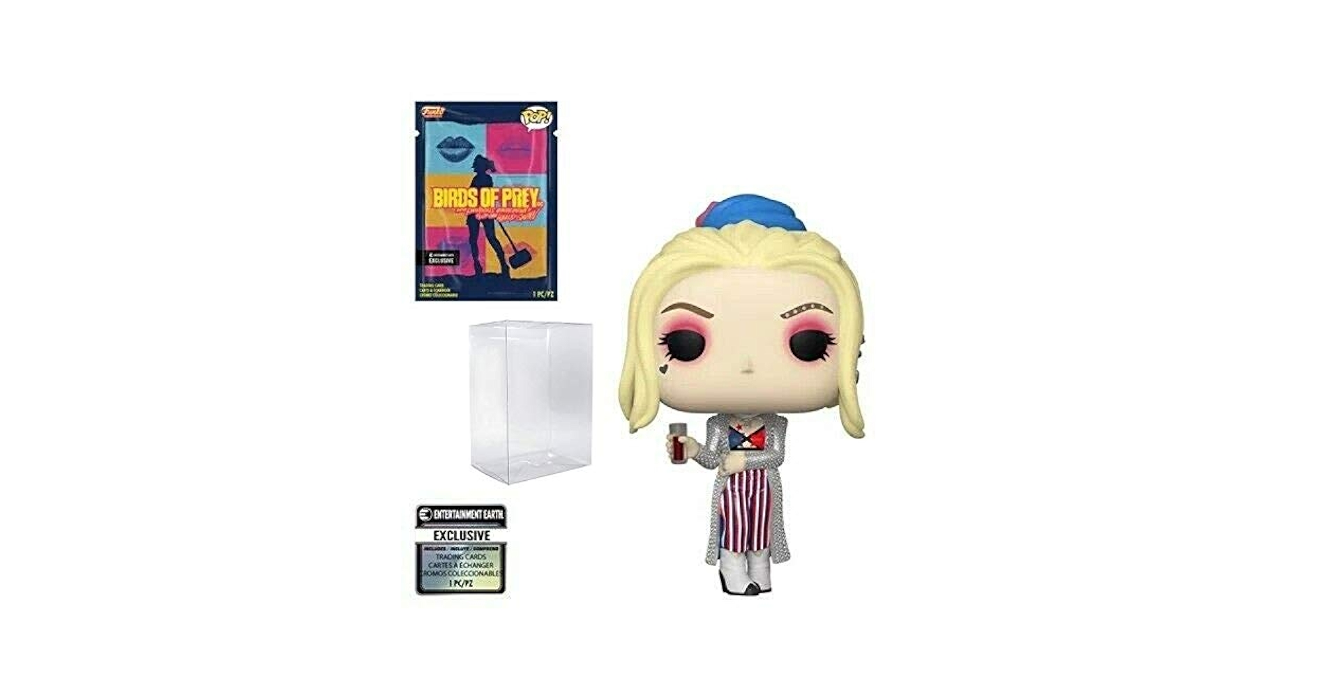 Amazon.com: Birds of Prey Harley Quinn Black Mask Club Funko