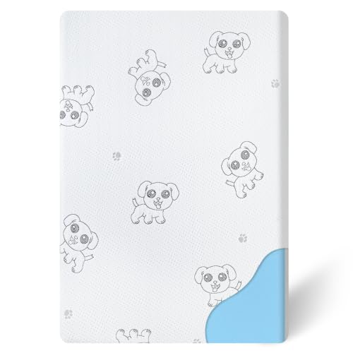 Image of Pack and Play Mattress, 38 inchx26 inch Memory Foam Pack N Play Mattresses | Dual Sided Breathable Portable Baby Mattress for Pack N Play Playpen with Removale Washable Cover