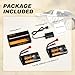 VICMILE 7.4V Li-ion Battery 3300mAh High Capacity RC Battery with Dean-Style T Plug 2S Rechargeable with 1 to 2 USB Charger Fit for WLtoys 4WD High Speed RC Cars Most 1/10, 1/12, 1/16 Truck